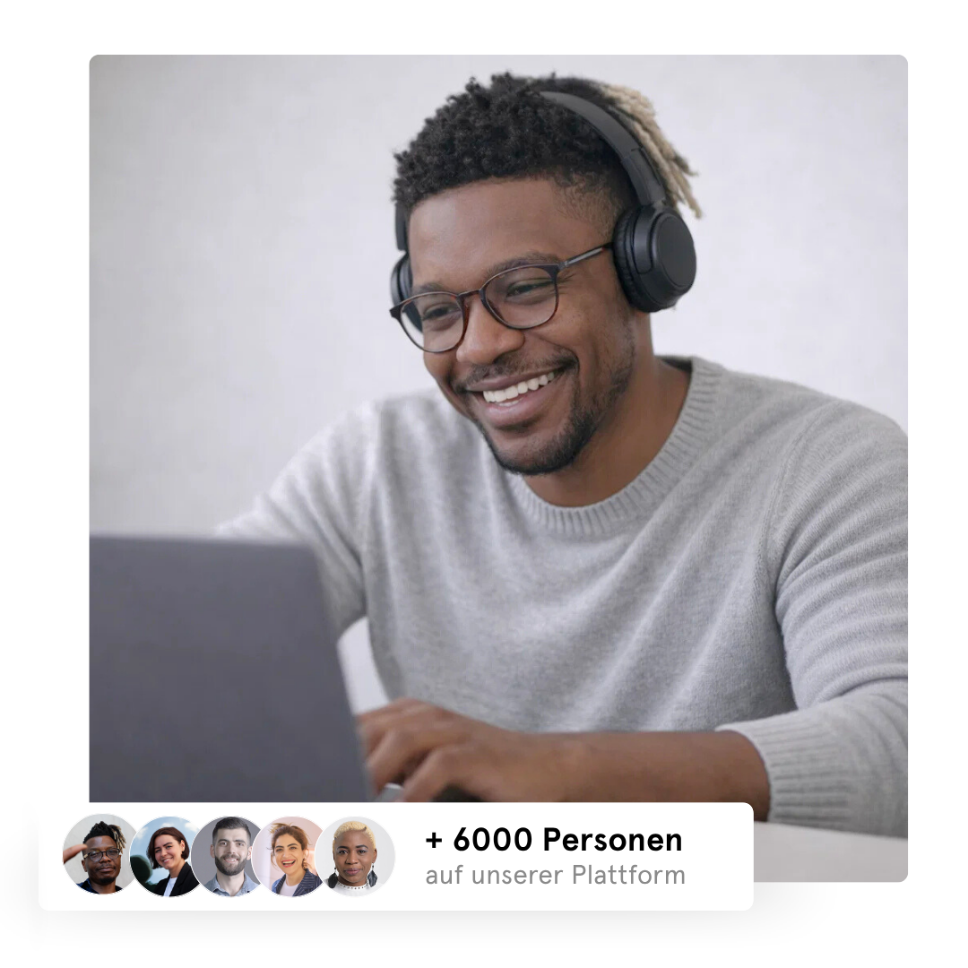 + 6000 Personen auf socialbee-Plattform + 6000 Personen auf socialbee-Plattform