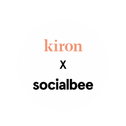 socialbee x kiron logo partnership 2026