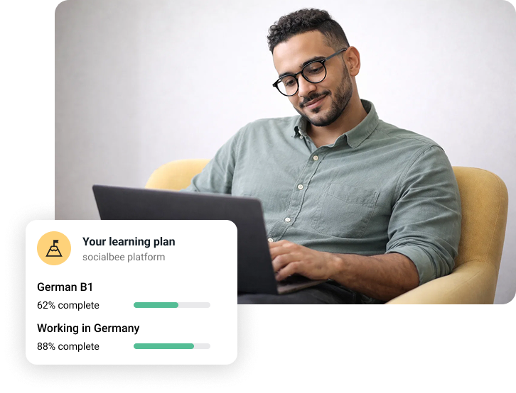 Track your learning journey with the socialbee learning plan